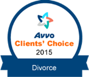 Avvo Clients' Choice Award in Divorce 2015